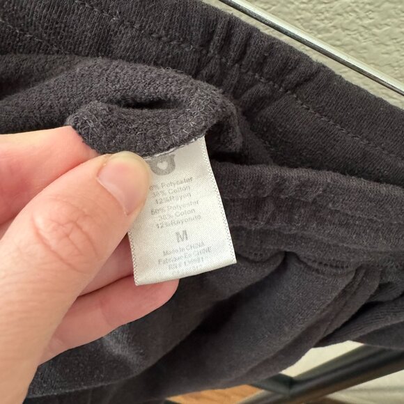 Spiritual Gangster OM Namaste Charcoal Gray Joggers Size Medium - Picture 3 of 7